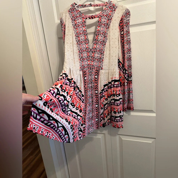 Free People Tegan boho dress Size 10 - Picture 7 of 14